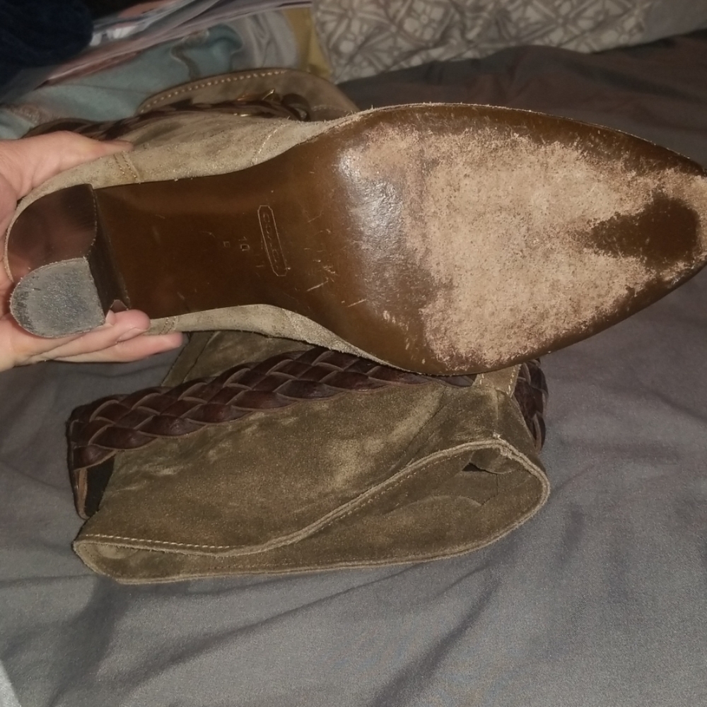 Coach Suede Boots - Picture 6 of 6